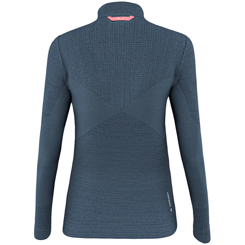 SALEWA Dames Zebru Responsive Zip Longsleeve 4 SALEWA Dames Zebru Responsive Zip Longsleeve - Afbeelding 4
