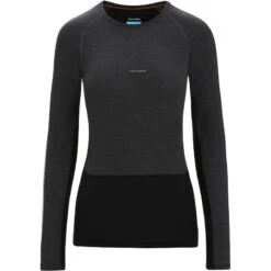 Icebreaker Dames 125 ZoneKnit Crew Longsleeve