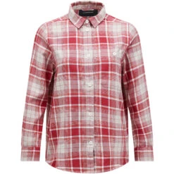 Peak Performance Dames Cotton Flannel ShirtBlouse