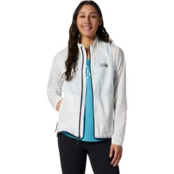 Mountain Hardwear Dames Kor AirShell Full Zip Jack -Odlo || CMP || DIDRIKSONS Winkel 1119152 001 pic4
