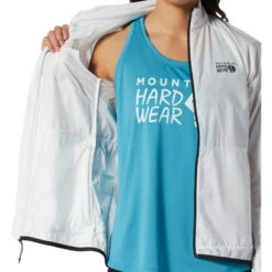 Mountain Hardwear Dames Kor AirShell Full Zip Jack -Odlo || CMP || DIDRIKSONS Winkel 1119152 001 pic6