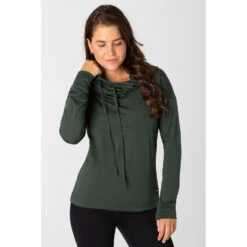 Super.natural Dames Voyage Funnel Hoodie -Odlo || CMP || DIDRIKSONS Winkel iview 1027254 196 pic5