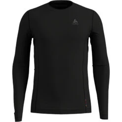 Odlo Heren Suw Top Crew Neck Natural Light Longsleeve