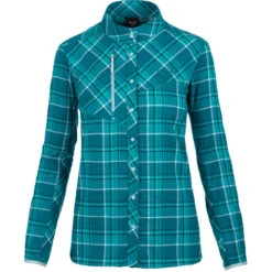 SALEWA Dames Fanes Flannel 4 Blouse