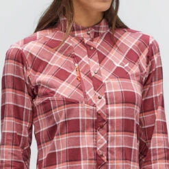 SALEWA Dames Fanes Flannel 4 Blouse -Odlo || CMP || DIDRIKSONS Winkel iview 1069935 023 pic6