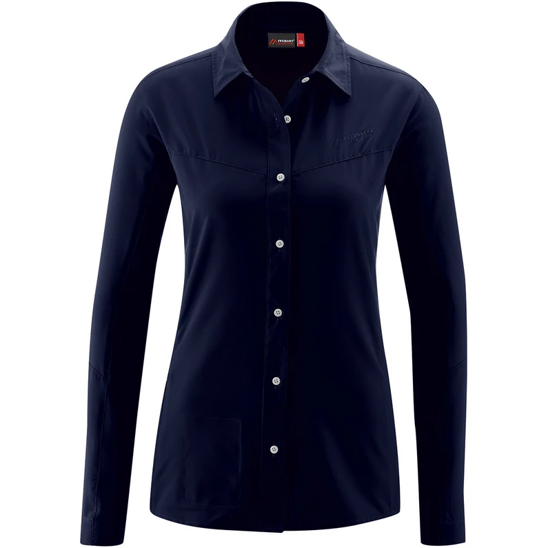 Maier Sports Dames Sinnes Tec Blouse 1 Maier Sports Dames Sinnes Tec Blouse