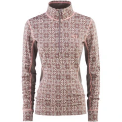Kari Traa Dames Rose Halve Rits Longsleeve