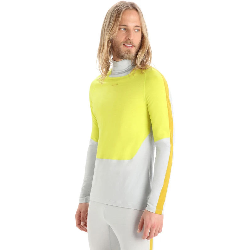 Icebreaker Heren 200 Sonebula Hoge Neck Longsleeve 2 Icebreaker Heren 200 Sonebula Hoge Neck Longsleeve - Afbeelding 2