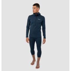 SALEWA Heren Boe Alpine Merino Half Zip Hoodie -Odlo || CMP || DIDRIKSONS Winkel iview 1092970 007 pic5