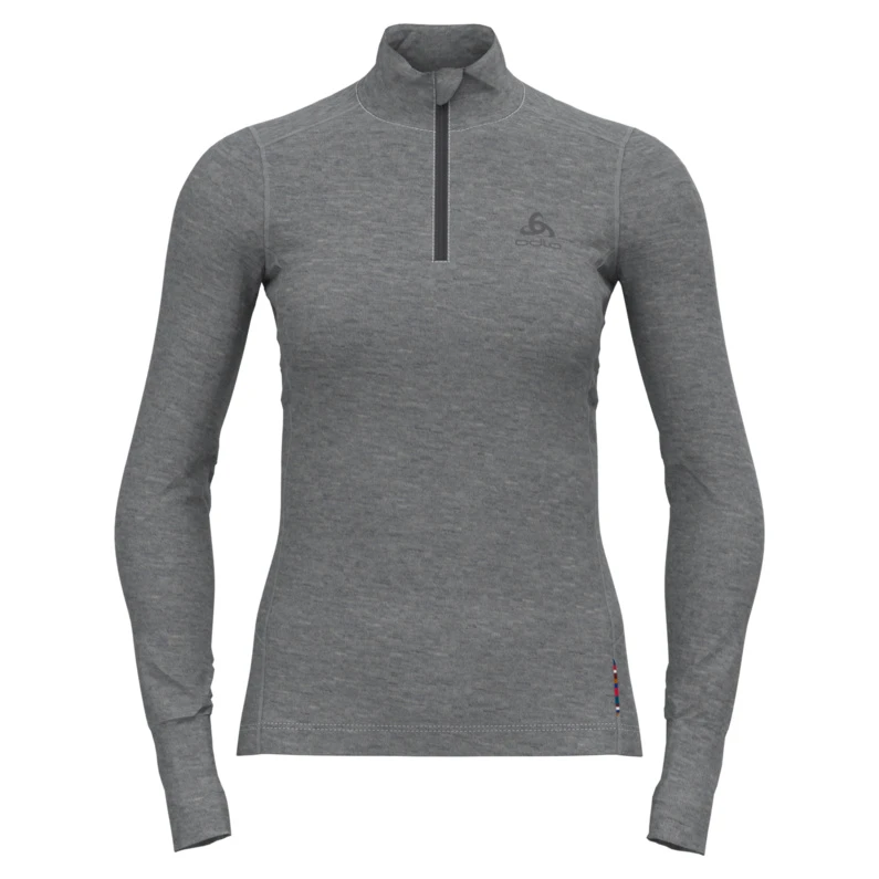 Odlo Dames Merino 2 Turtle Half Zip Longsleeve 1 Odlo Dames Merino 2 Turtle Half Zip Longsleeve