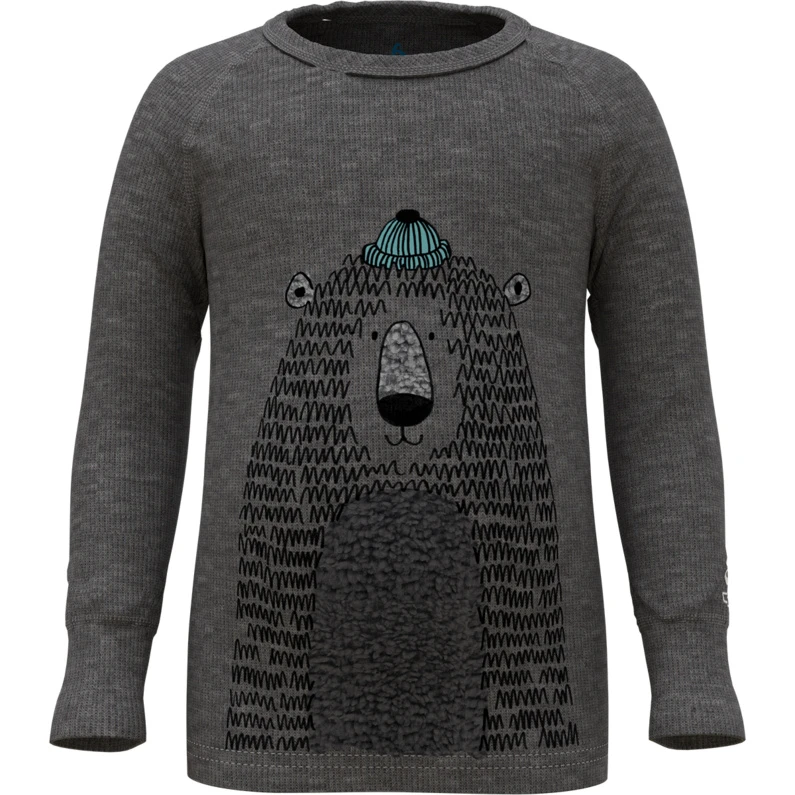 Odlo Kinderen Active Warm Eco Bear Longsleeve 1 Odlo Kinderen Active Warm Eco Bear Longsleeve