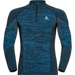 Odlo Heren Blackcomb Eco Half Zip Longsleeve