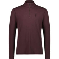 Mons Royale Heren Cascade Flex 200 1/4 Rits Longsleeve