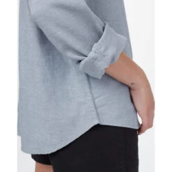 Tentree Dames Hemp Button Front Bloes -Odlo || CMP || DIDRIKSONS Winkel iview 1103952 001 pic6