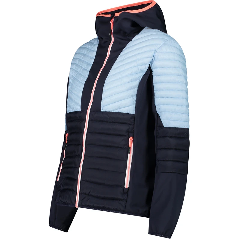 CMP Dames Hybrid Hoodie Jas 3 CMP Dames Hybrid Hoodie Jas - Afbeelding 3