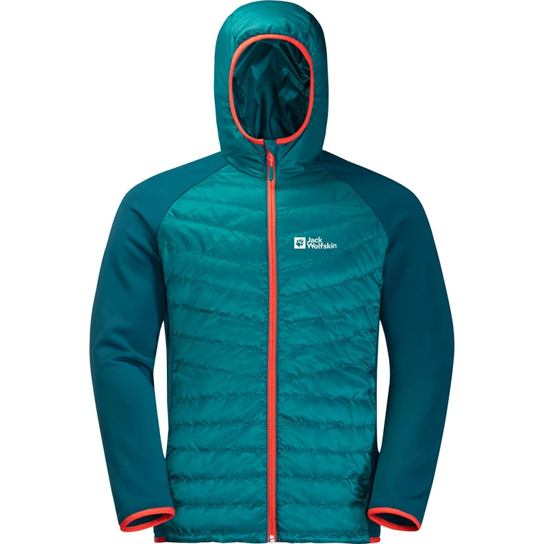 Jack Wolfskin Heren Routeburn Pro Hybrid Jas 2 Jack Wolfskin Heren Routeburn Pro Hybrid Jas - Afbeelding 2