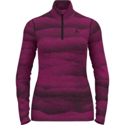 Odlo Dames Whistler Eco Half Zip Longsleeve