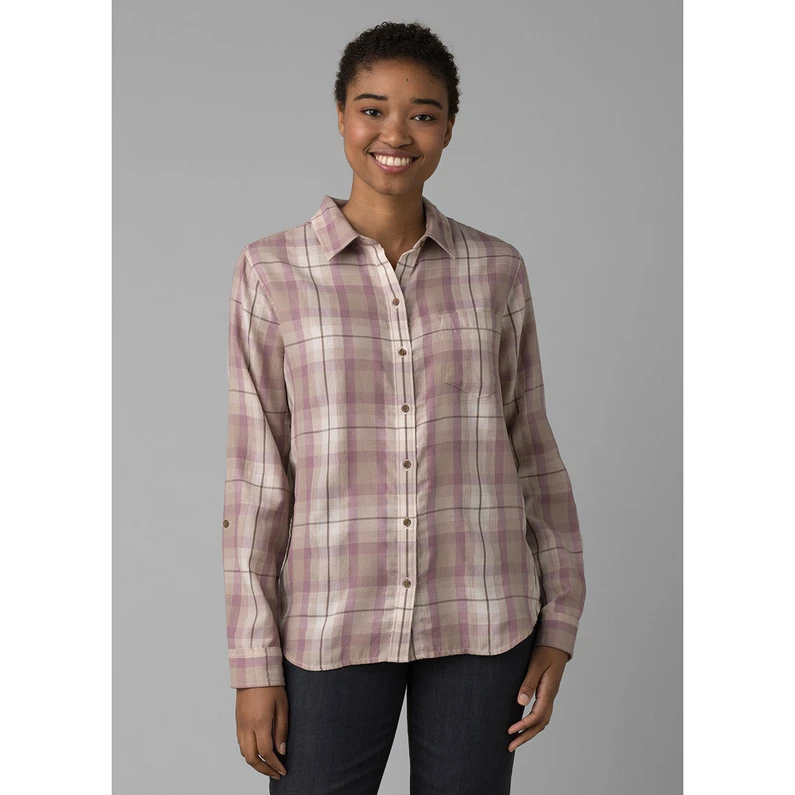 Prana Dames Alfie Flannel Blouse 2 Prana Dames Alfie Flannel Blouse - Afbeelding 2