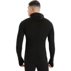 Icebreaker Heren ZoneKnit Insulated Hoodie Longsleeve -Odlo || CMP || DIDRIKSONS Winkel iview 1106433 001 pic6