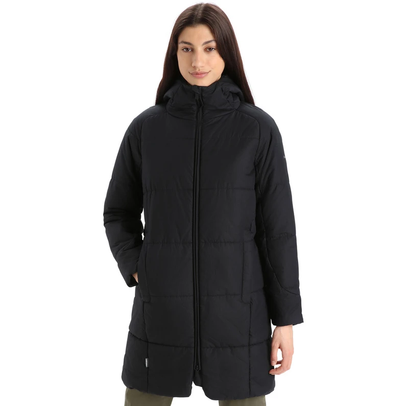 Icebreaker Dames MerinoLoft 3Q Hoodie Jas 2 Icebreaker Dames MerinoLoft 3Q Hoodie Jas - Afbeelding 2