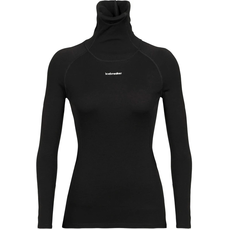 Icebreaker Dames Merino Roll Neck Longsleeve 1 Icebreaker Dames Merino Roll Neck Longsleeve