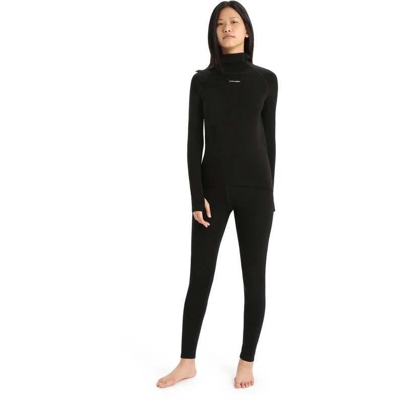 Icebreaker Dames Merino Roll Neck Longsleeve 4 Icebreaker Dames Merino Roll Neck Longsleeve - Afbeelding 4