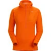 Arcteryx Dames Delta Half Zip Hoodie