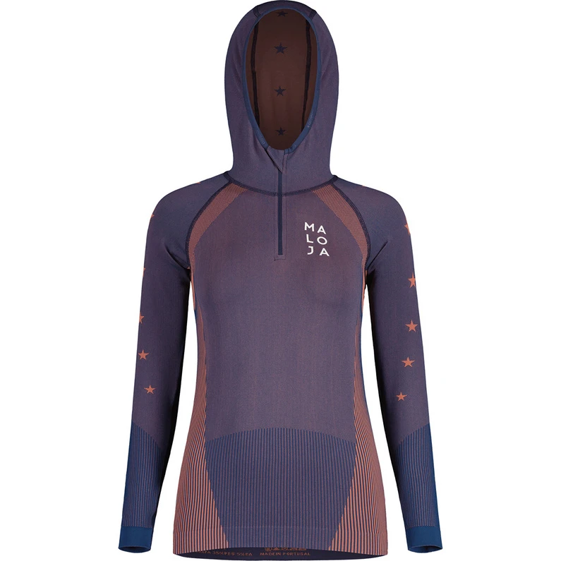 Maloja Dames BlaumeiseM. Hoodie 1 Maloja Dames BlaumeiseM. Hoodie